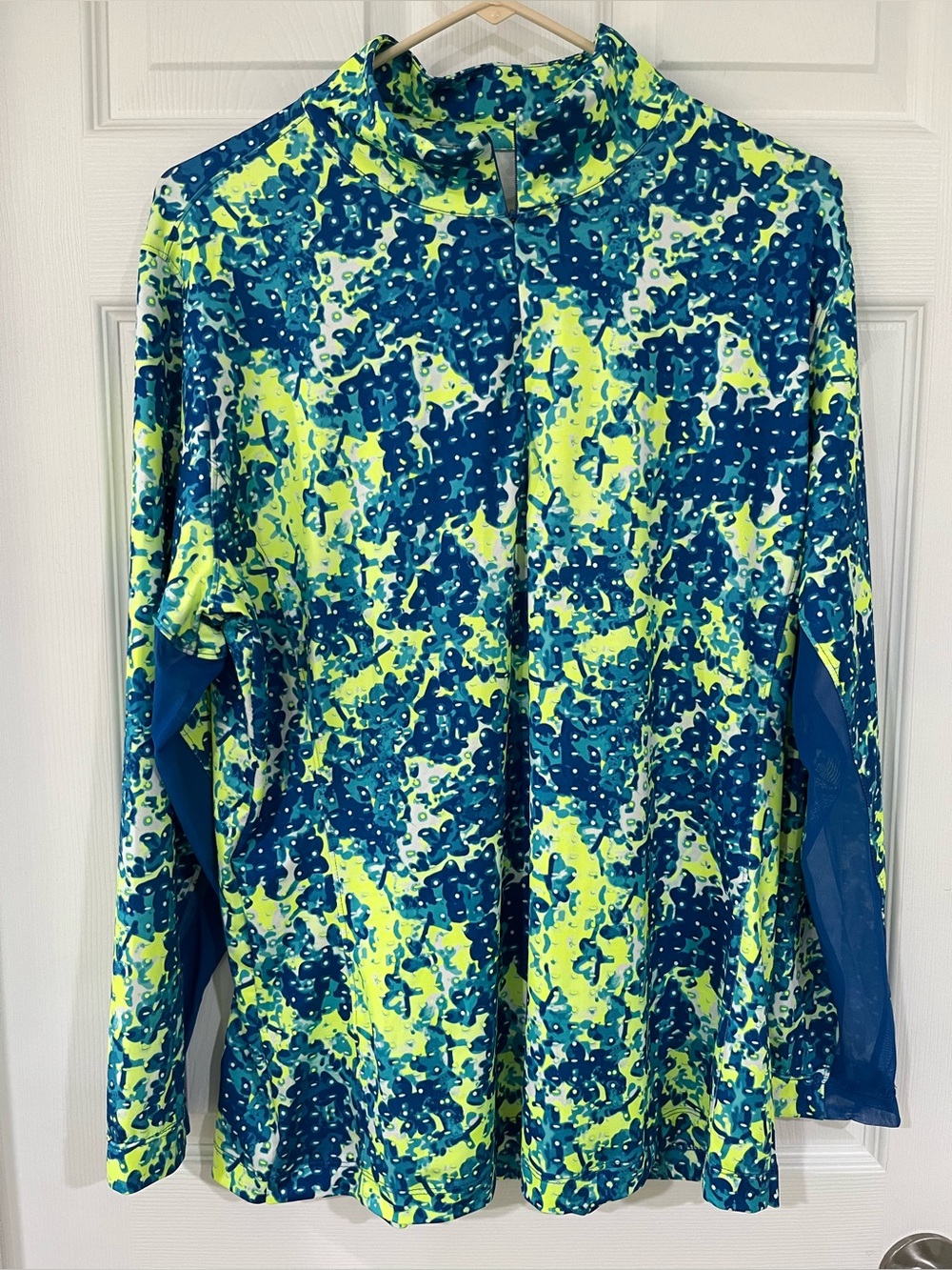 Slazenger Women's UV Golf 1/4 Zip Shirt Size XXL Long Sleeve Polo 1/4 Zip